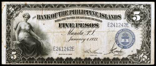 Filipinas. 1933. The Bank of the ... 