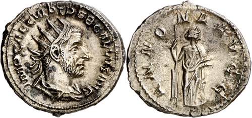 (253 d.C.). Treboniano Galo. ... 