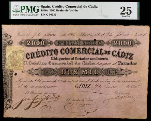 1865. Crédito Comercial de ... 