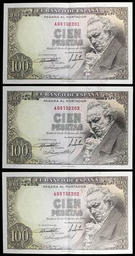 1946. 100 pesetas. (Ed. D52a) (Ed. ... 
