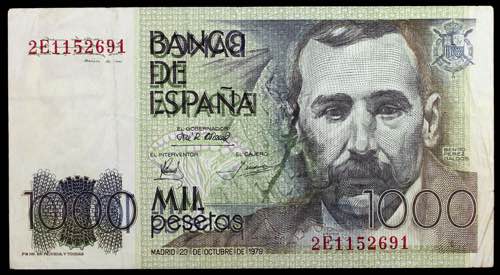 1979. 1000 pesetas. (Ed. E3a var) ... 