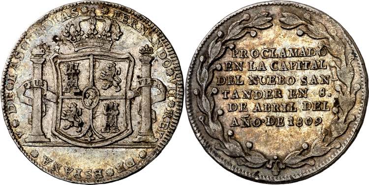 1809. Fernando VII. Nuevo ... 