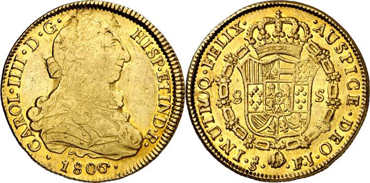1806. Carlos IV. Santiago. FJ. 8 ... 