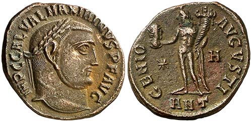 (312 d.C.). Maximino II, Daza. ... 