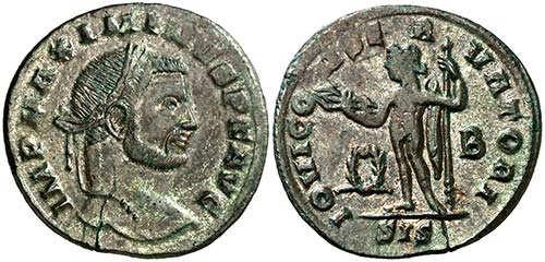 (312 d.C.). Maximino II, Daza. ... 