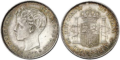 1899*1899. Alfonso XIII. SGV. 1 ... 