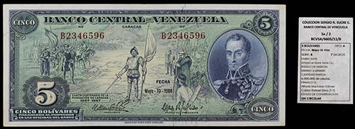 1966. Venezuela. Banco Central. ... 