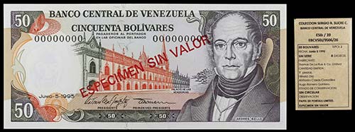 1995. Venezuela. Banco Central. ... 