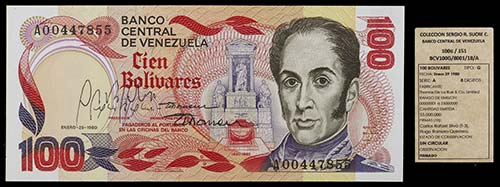 1980. Venezuela. Banco Central. ... 
