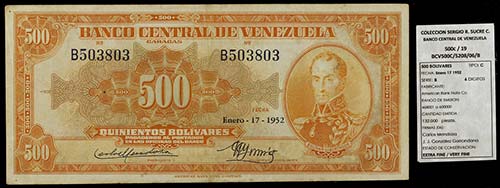 1952. Venezuela. Banco Central. ... 