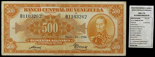 1956. Venezuela. Banco Central. ... 
