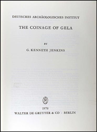 KENNETH JENKINS, G.: The Coinage ... 