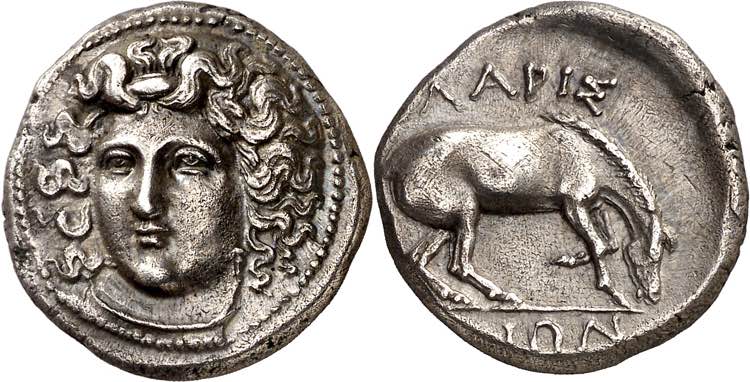 (356-320 a.C.). Tesalia. Larisa. ... 