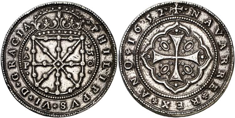 1652. Felipe IV. Pamplona. ... 