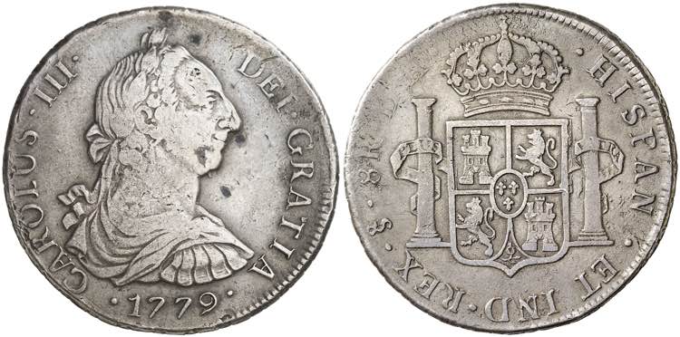 1779. Carlos III. Santiago. DA. 8 ... 