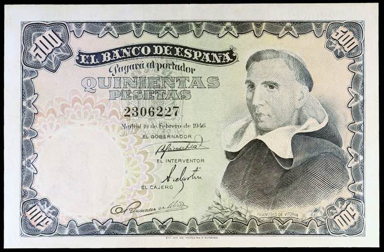 1946. 500 pesetas. (Ed. D53) (Ed. ... 
