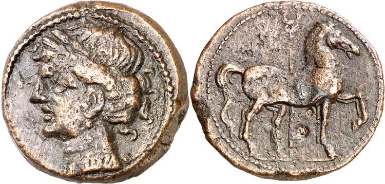 (221-210 a.C.). Zeugitana. ... 