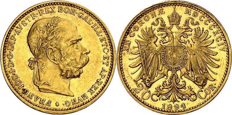 Austria. 1894. Francisco José I. ... 
