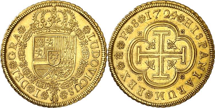 1724. Luis I. Segovia. F. 8 ... 