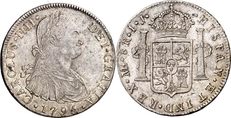 1795. Carlos IV. Lima. IJ. 8 ... 