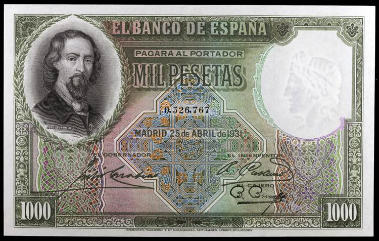 1931. 1000 pesetas. (Ed. C13) (Ed. ... 