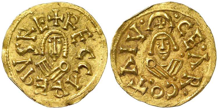Recaredo I (586-601). Cesaraugusta ... 