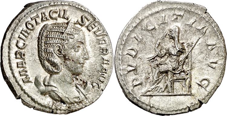 (244-245 d.C.). Otacilia Severa. ... 