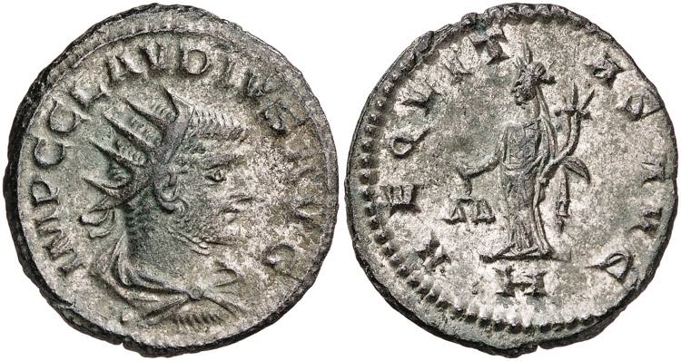 (268-269 d.C.). Claudio II. ... 