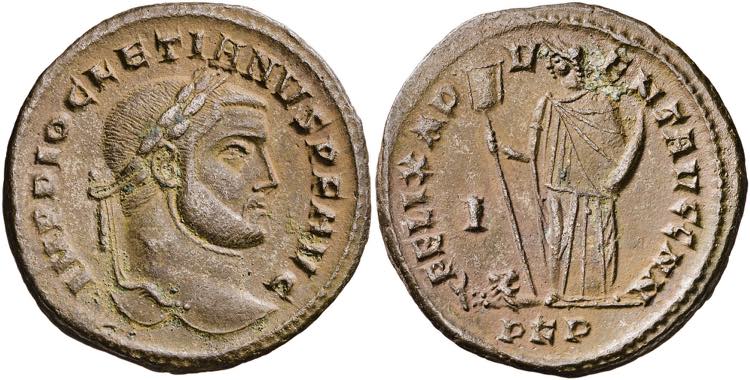 (298 d.C.). Diocleciano. Cartago. ... 