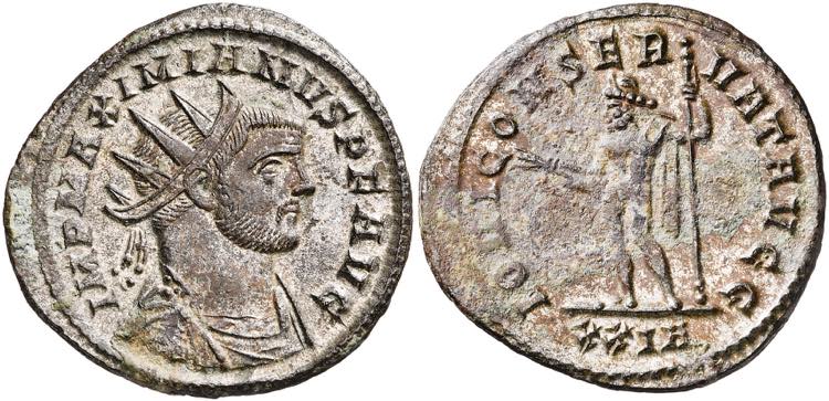 (286-293 d.C.). Maximiano ... 