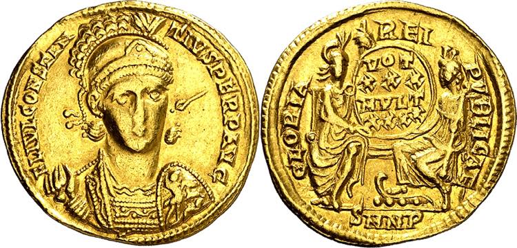 (353-355 d.C.). Constancio II. ... 