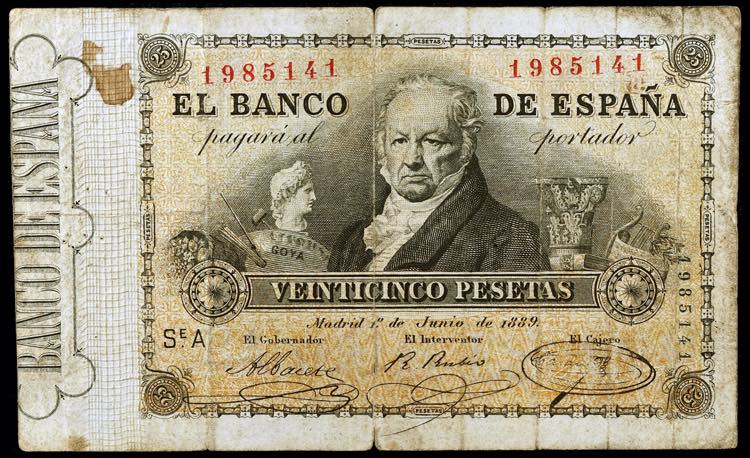 1889. 25 pesetas. (Ed. B81) (Ed. ... 