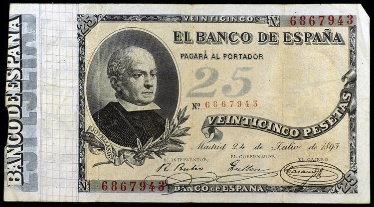 1893. 25 pesetas. (Ed. B84) (Ed. ... 