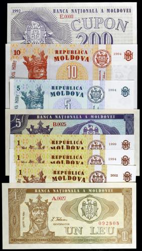 Moldova. Banco Nacional. 8 ... 