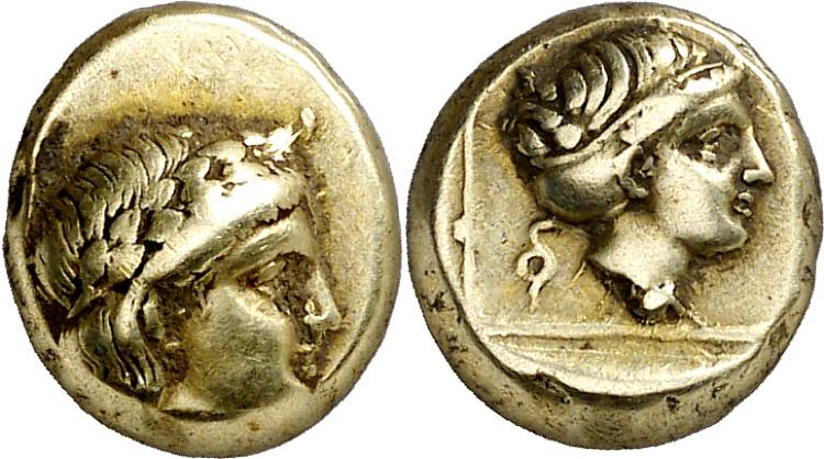 (377-326 a.C.). Lesbos. Mytilene. ... 