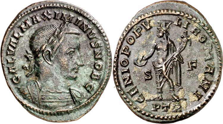 (305-307 d.C.). Maximino II, Daza. ... 