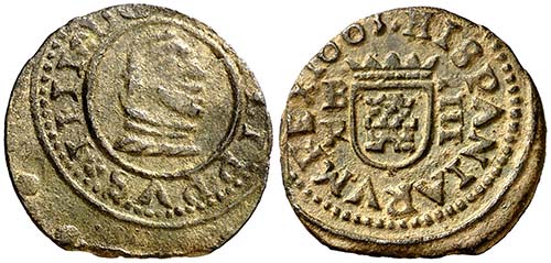 1663. Felipe IV. Burgos. R. 4 ... 