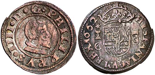 1662. Felipe IV. Cuenca. . 16 ... 