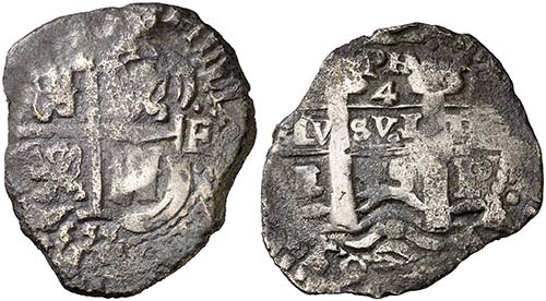 1655. Felipe IV. Potosí. E. 4 ... 