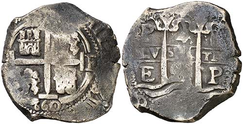 1660. Felipe IV. Potosí. E. 4 ... 