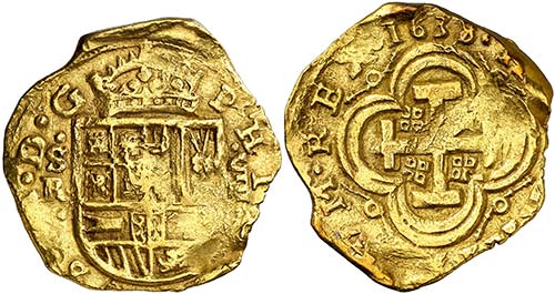 1638/7. Felipe IV. Sevilla. R. 8 ... 