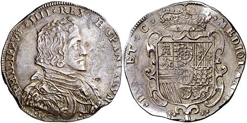 1657. Felipe IV. Milán. 1 felipe. ... 