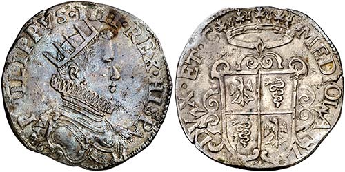 1622. Felipe IV. Milán. 1 ... 