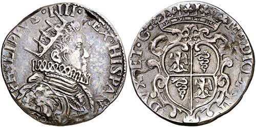 1630. Felipe IV. Milán. 1 ... 