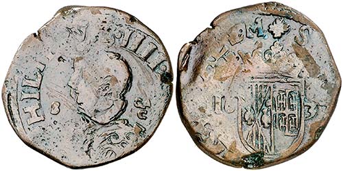 1637. Felipe IV. Nápoles. GA/C. 1 ... 