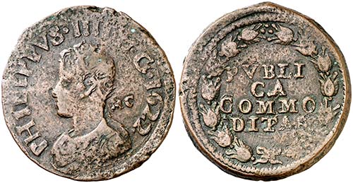 1622. Felipe IV. Nápoles. MC. 1 ... 