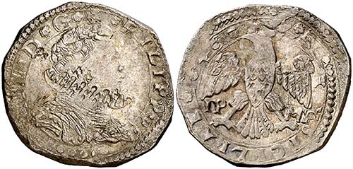 1646. Felipe IV. Messina. IP-MP. 4 ... 