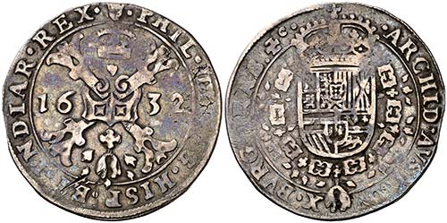 1632. Felipe IV. Amberes. 1/4 de ... 