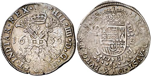 1635. Felipe IV. Amberes. 1/2 ... 