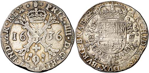 1636. Felipe IV. Amberes. 1 ... 